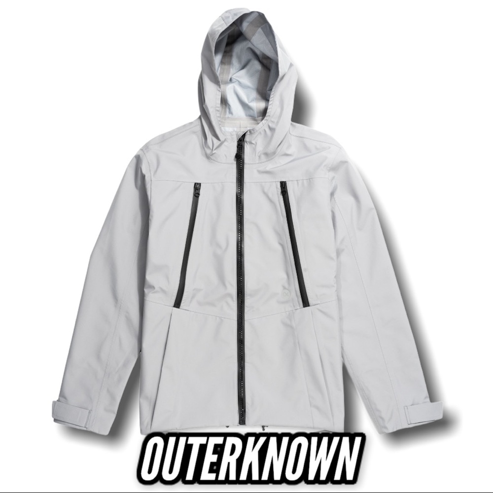 OuterKnown Offshore Rain Jacket Grey Small